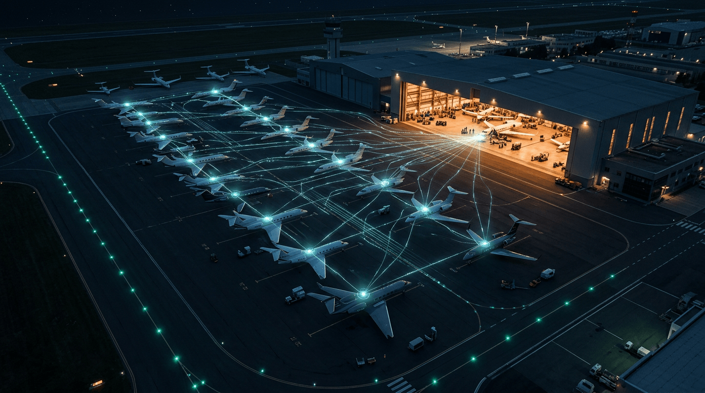 Aeronaves conectadas digitalmente